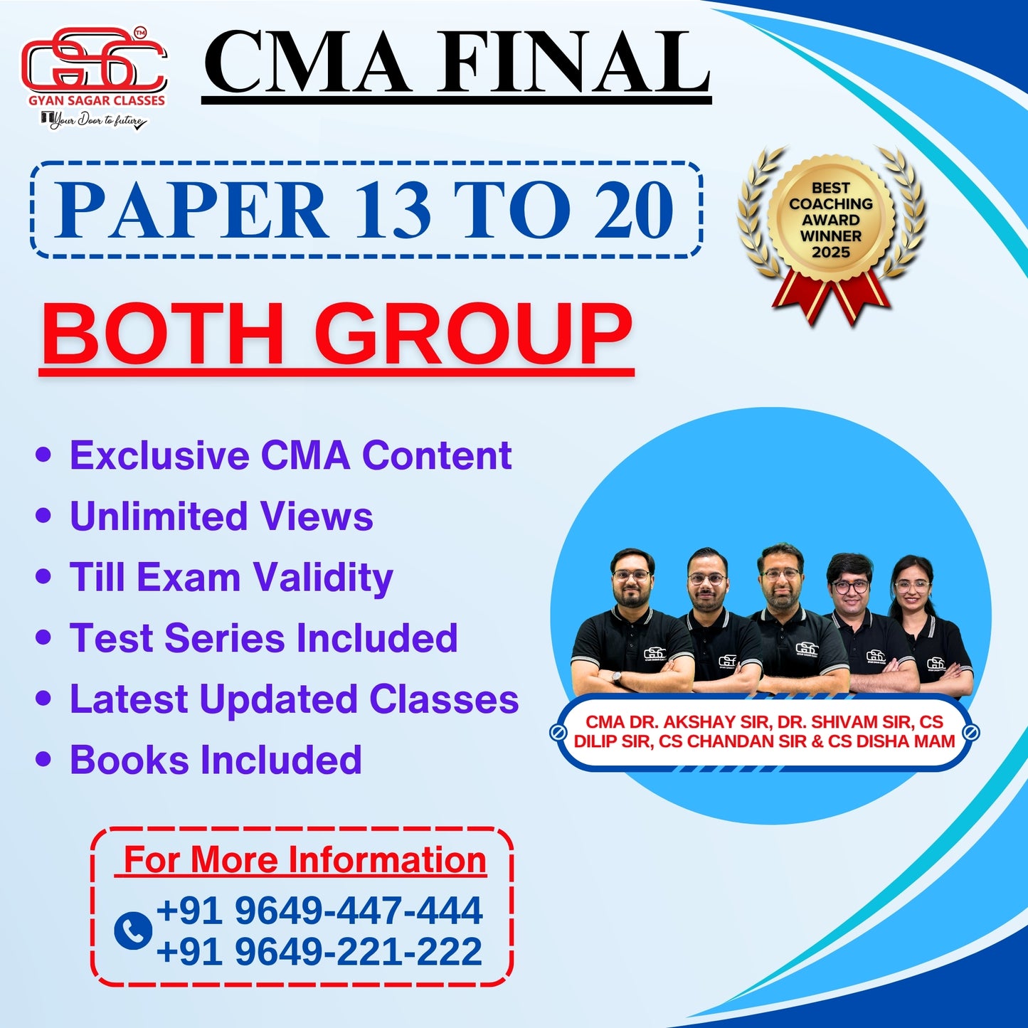 CMA FINAL BOTH GROUPS COMBO