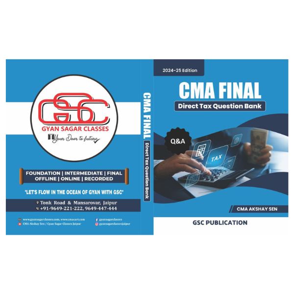 CMA FINAL DIRECT TAX QUESTION BANK DEC25