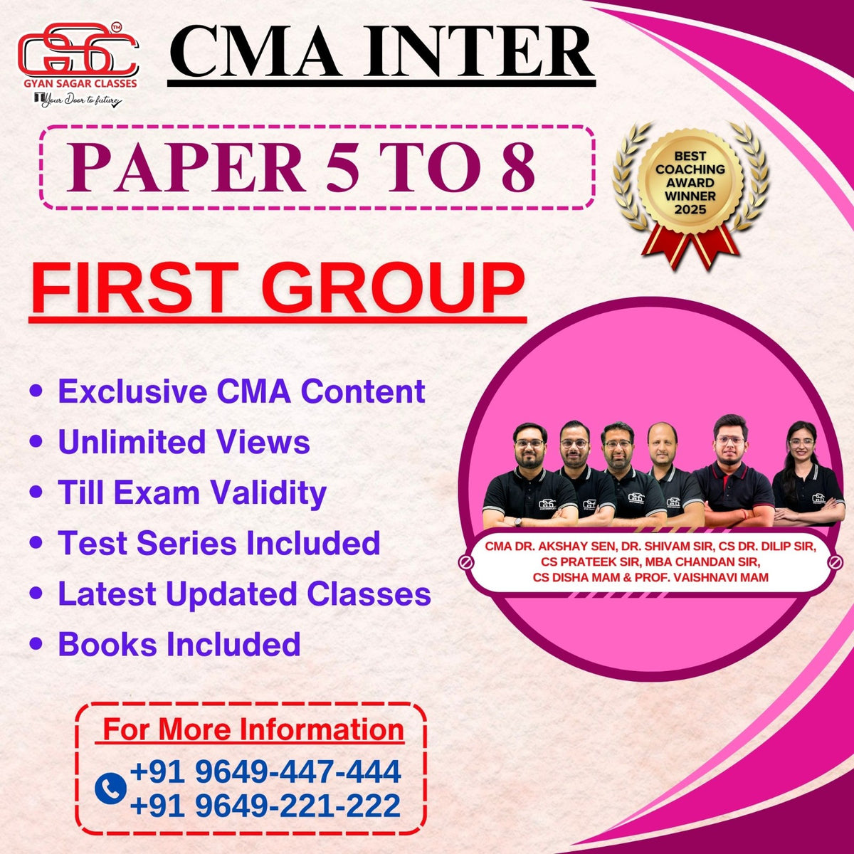CMA INTER GROUP 1 COMBO 2