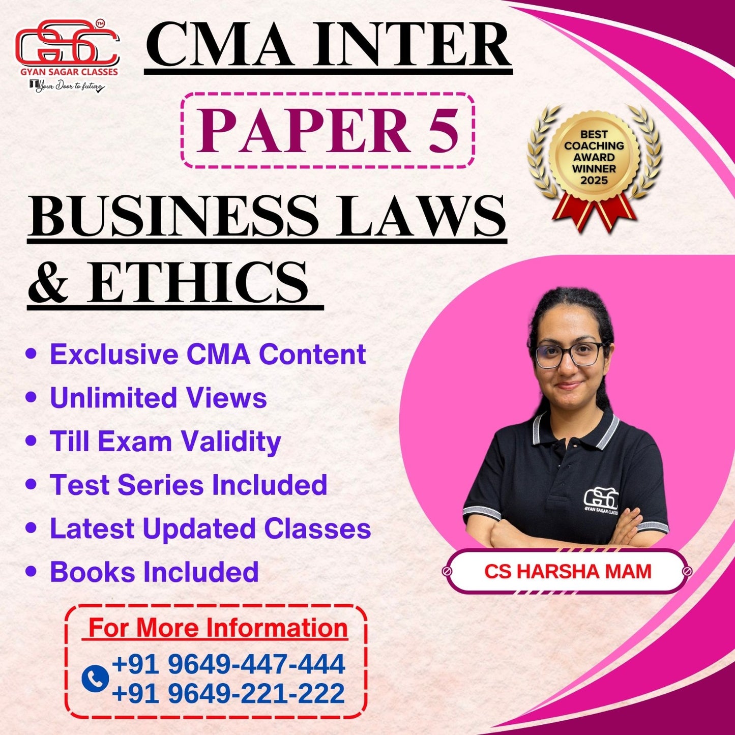 CMA Inter Business Laws And Ethics (BLE)
