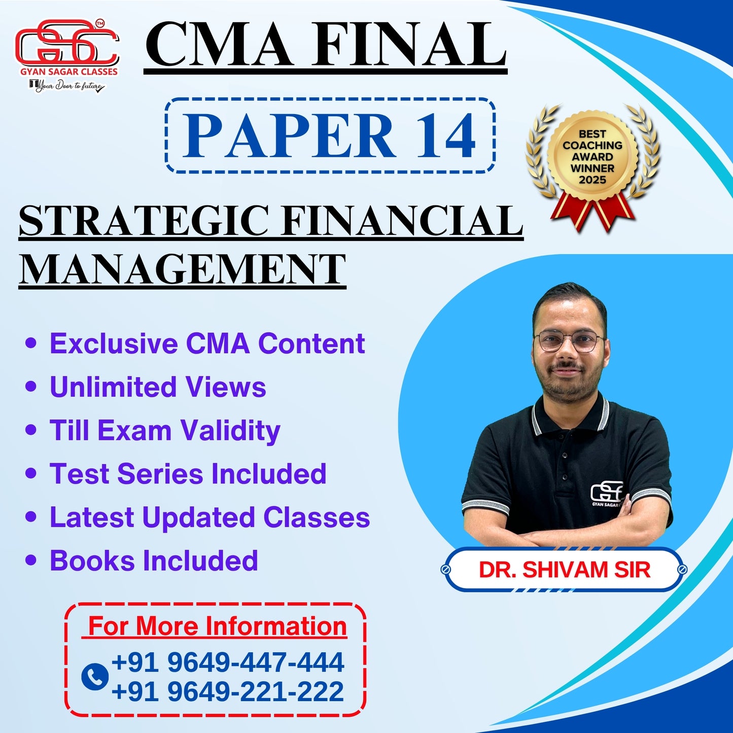 CMA Final Strategic Financial Management (SFM)
