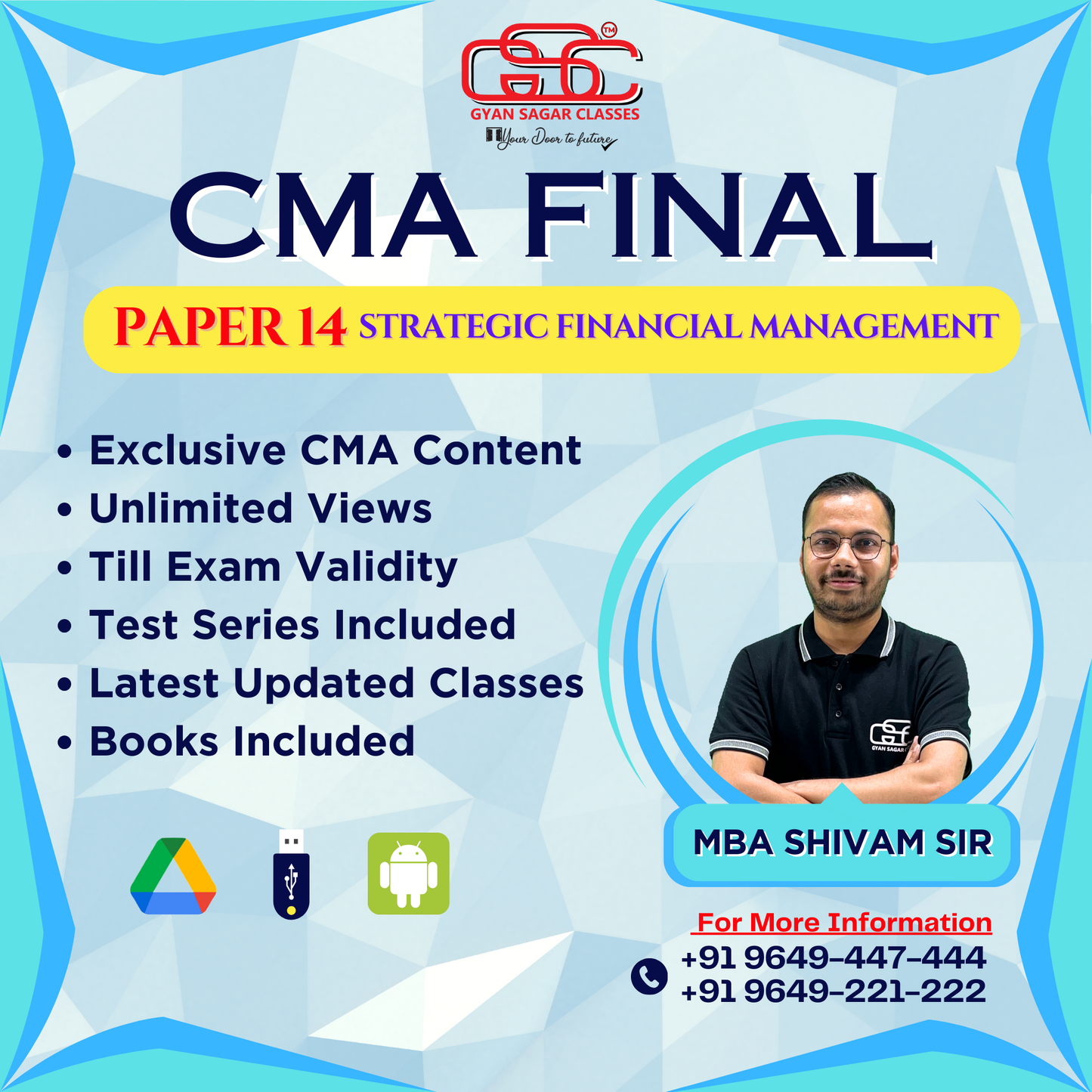 CMA Final Strategic Financial Management (SFM)
