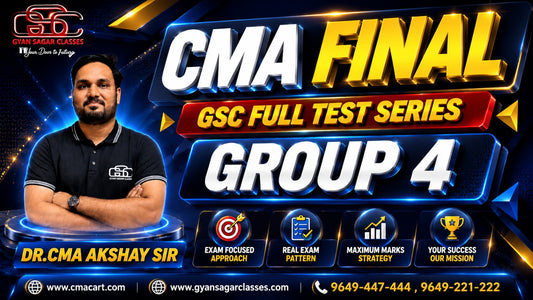 CMA FINAL GROUP 4 (FULL TEST SERIES)