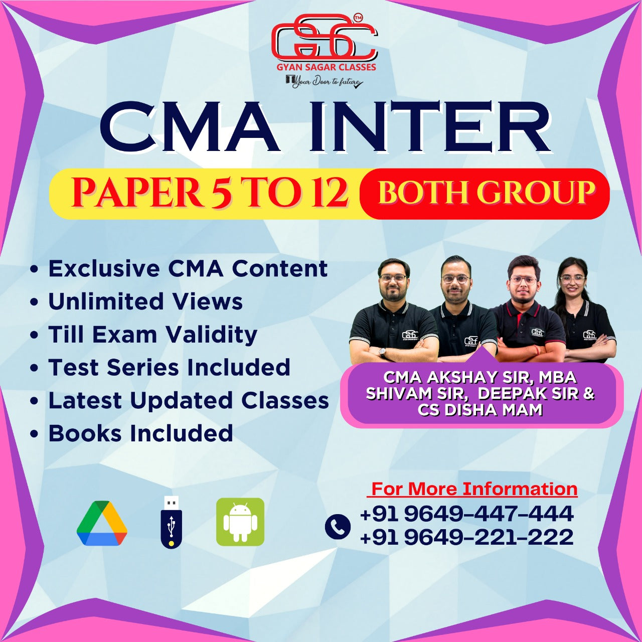 CMA INTER BOTH GROUPS COMBO 2