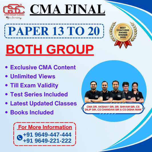 CMA FINAL BOTH GROUPS COMBO