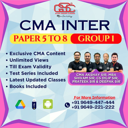 CMA INTER GROUP 1 COMBO 2