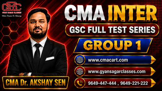 CMA INTER GROUP 1 (FULL TEST SERIES)