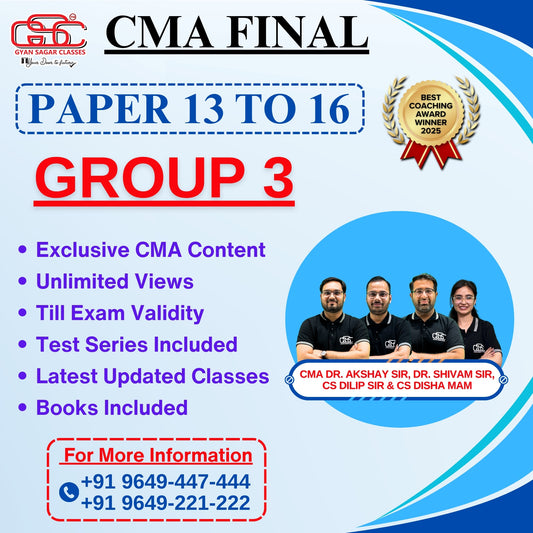 CMA FINAL GROUP 3 COMBO