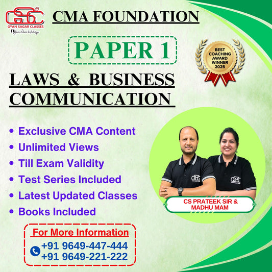 Fundamentals Of Business Laws And Business Communication (FBLC)