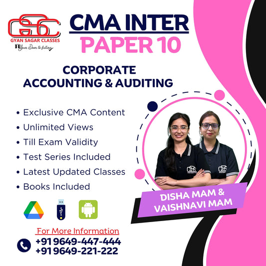 Corporate Accounting And Auditing (CAA)