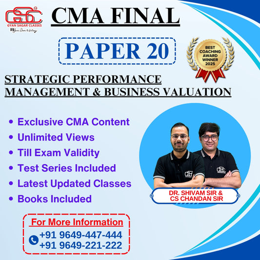 Strategic Performance Management & Business Valuation (SPMBV)