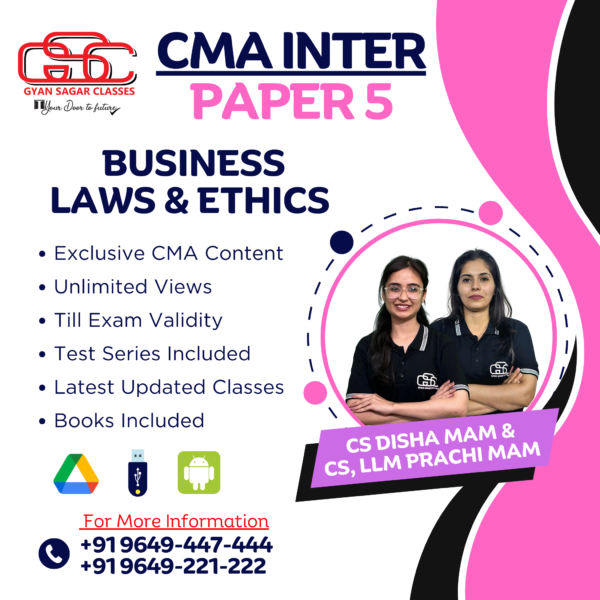 Business Laws And Ethics (BLE)