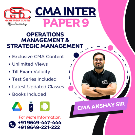 Operations Management And Strategic Management (OMSM)