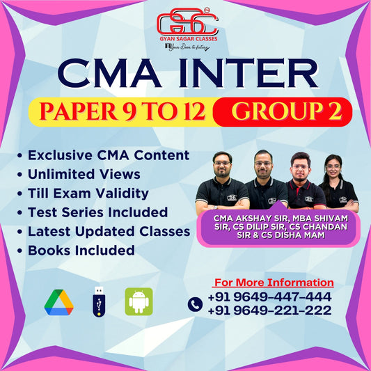 CMA INTER GROUP 2 COMBO 2