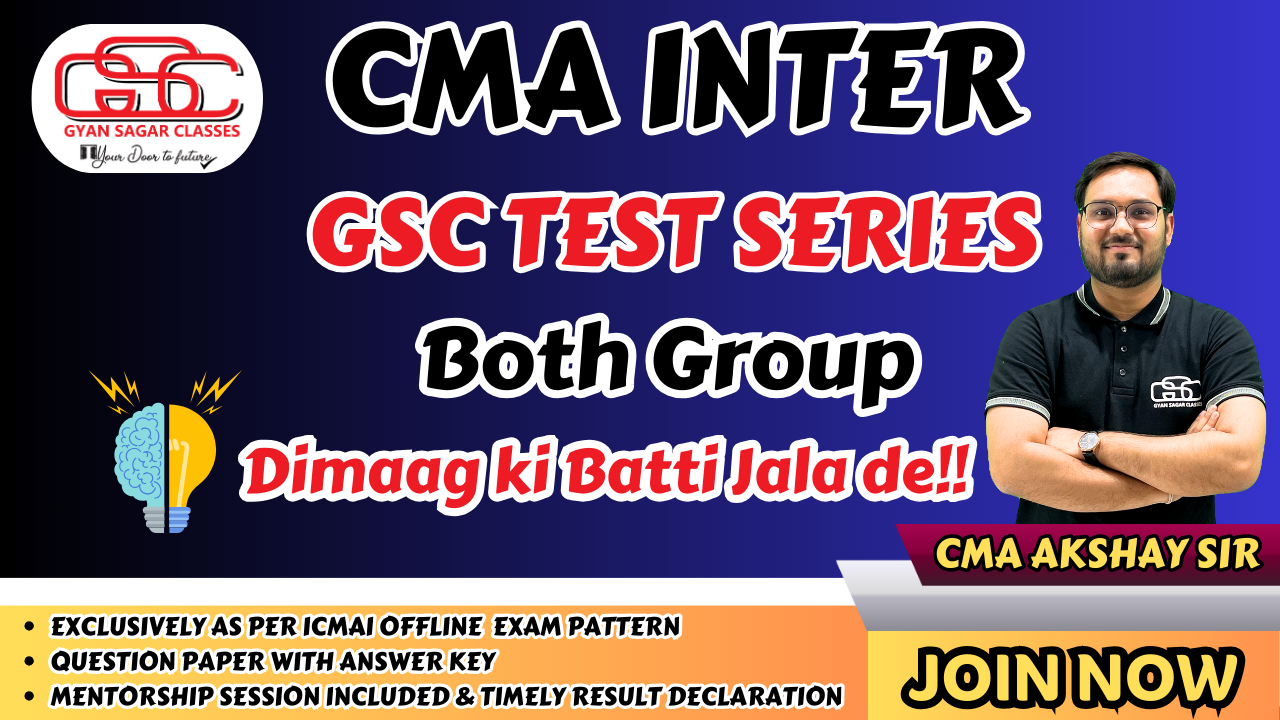 CMA INTER BOTH GROUPS (TEST SERIES)