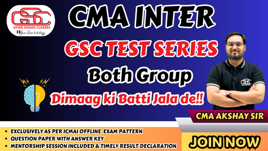 CMA INTER BOTH GROUPS (TEST SERIES)