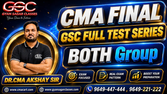 CMA FINAL BOTH GROUPS (FULL TEST SERIES)