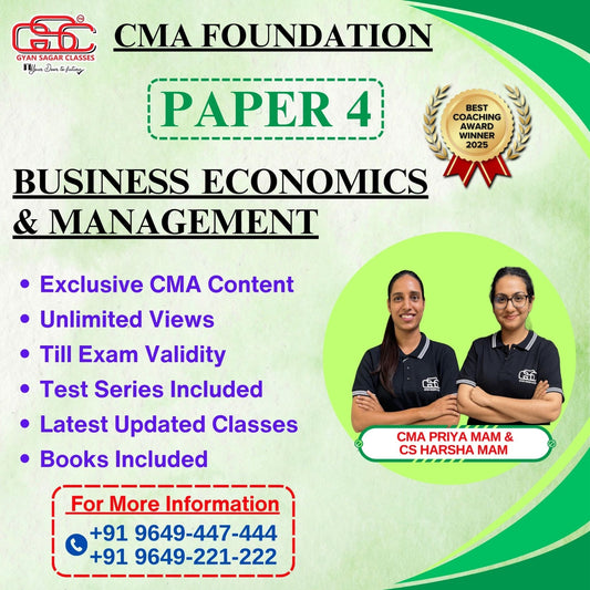 Fundamentals Of Business Economics And Management (FBEM)